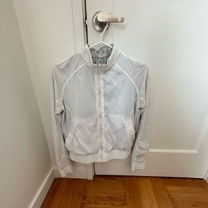 Lululemon Bombs Away Jacket White Size 4